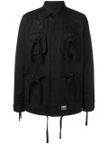 embroidered logo jacket 