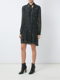silk shift dress