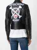 cropped biker jacket