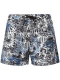 printed swim shorts 