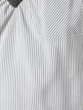 pinstripe V-neck tank