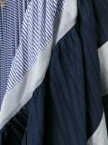 asymmetric pleated skirt