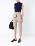 ribbed contrast tank