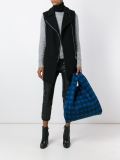 printed large rectangular tote