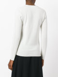 V neck sweatshirt 