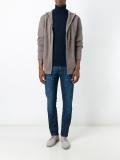 knitted hoodie