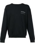 logo print sweatshirt