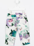 floral print trousers