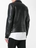 lace-up biker jacket