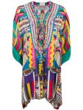 embellished printed kaftan