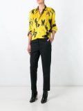 'butterfly' print shirt