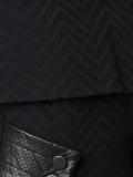cut-off shoulder fitted dress