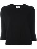 three-quarters sleeve sweatshirt