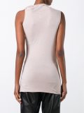 asymmetric neck tank top
