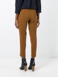 tapered cropped trousers