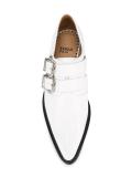 buckled loafers