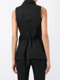 wrap vest blouse