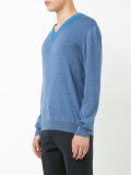 v-neck cricket sweater