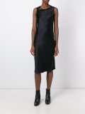 cutout neck dress