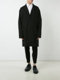 oversized midi coat