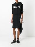 Swallow print hoodie