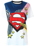 Super Man print T-shirt