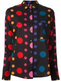 dotted print shirt