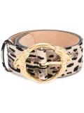 animal print belt