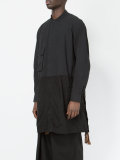 concealed placket coat