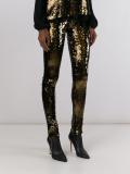 sequinned leggings