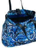paisley print tote
