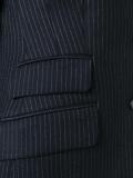 pinstriped fitted jacket
