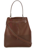 laser-cut bucked tote