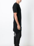 distressed long length T-shirt