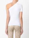 single shoulder blouse