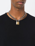 padlock chain necklace