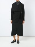 tie fastening coat