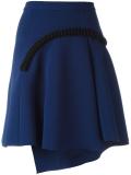 asymmetric wrap skirt
