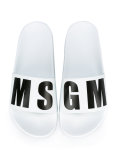 logo print flip flops 