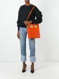 rectangular double handles tote