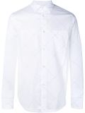Drill Embroidered Long Sleeve Shirt