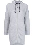 long zipped hoodie