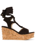 ankle strap wedge sandals