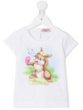 bunny print T-shirt
