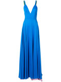 v-neck gown 