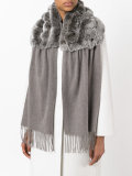 rabbit fur scarf 
