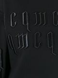 logo embroidered sweatshirt