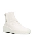 slip-on hi-top sneakers