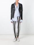 striped skinny jeans