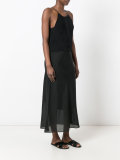 knitted top flared dress